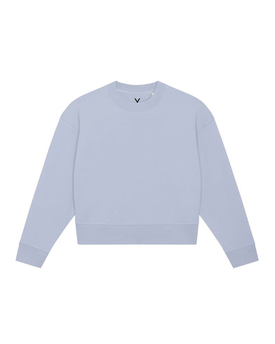 Cropped Sweater - blue