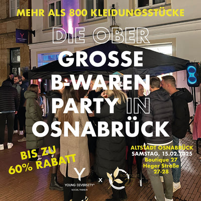 DIE GROSSE B-WAREN-PARTY IN OSNABRÜCK 💃🏾🪩