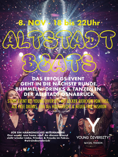 Nicht verpassen! Altstadt Beats 2.0 - Die wohl größte Party in der Altstadt Osnabrück 🤫🤯