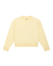 Cropped Sweater - light yellow