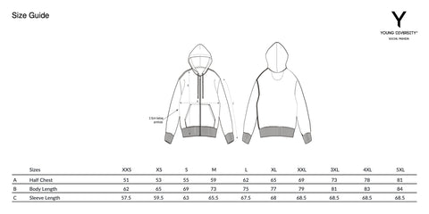 Sweatshirtjacke - Zipper