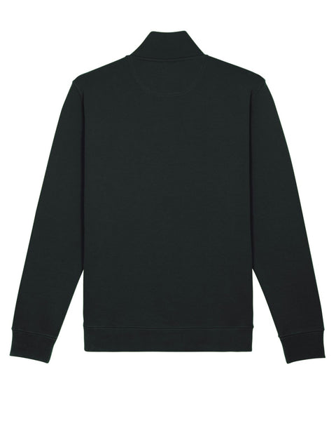 Half Zip Sweater - schwarz